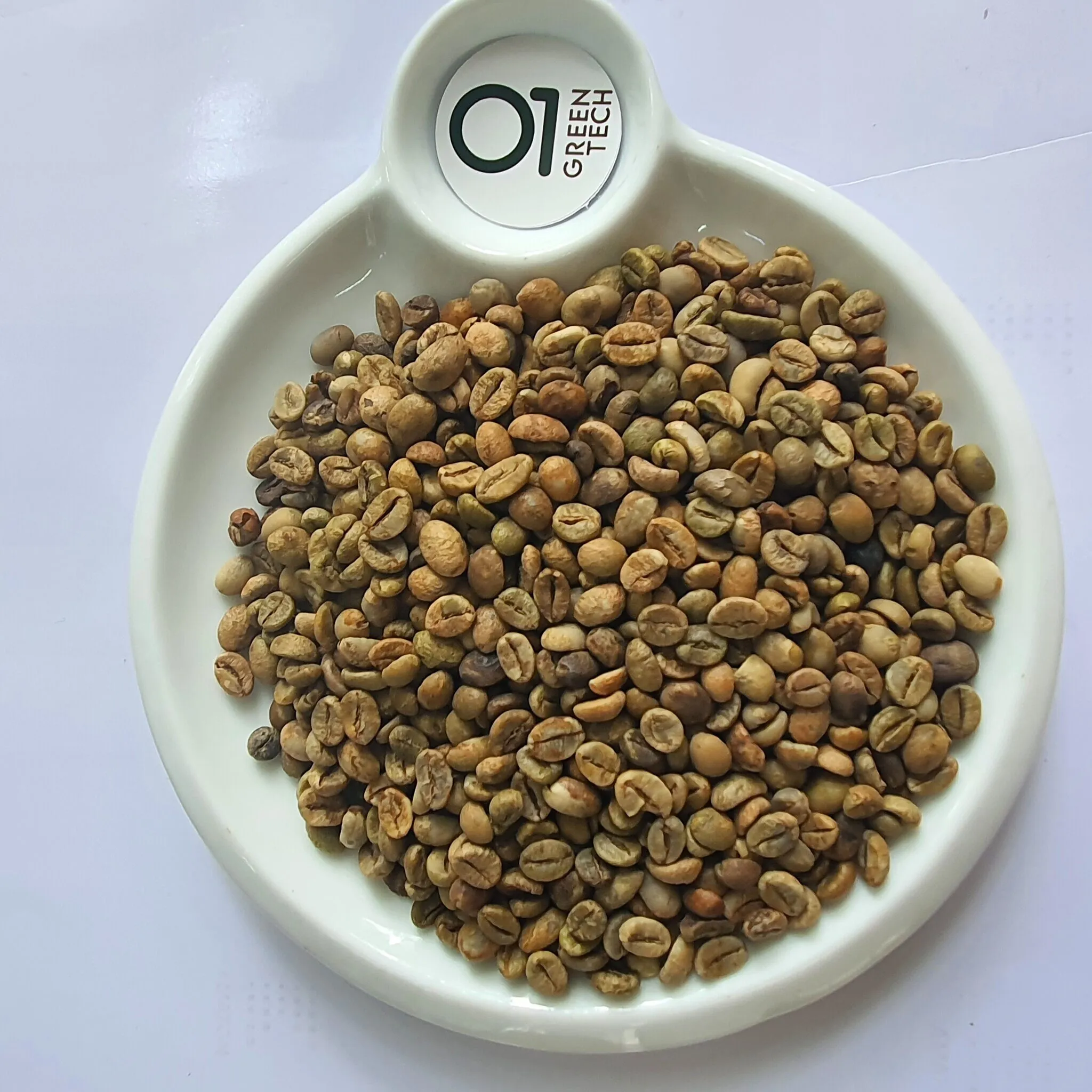 GreenTech whole coffee beans Lam Dong